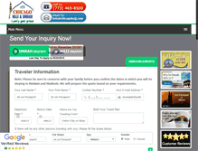 Tablet Screenshot of chicagohajj.com